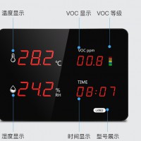 樂享 LX902 F款溫度濕度計表實驗室內(nèi)LED顯示大屏儀器工業(yè)家用**壁掛式