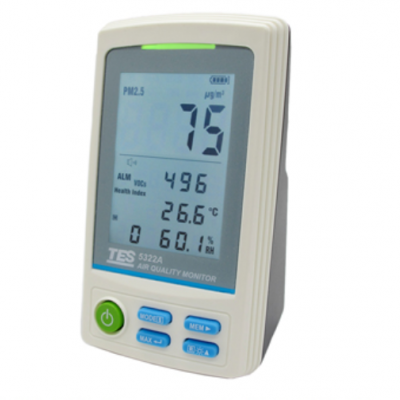 泰仕TES-5321A PM2.5空氣品質記錄儀